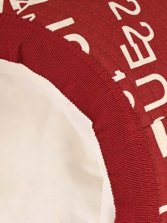 Chanel Hat Red #58 Small Good 178461 main image 6